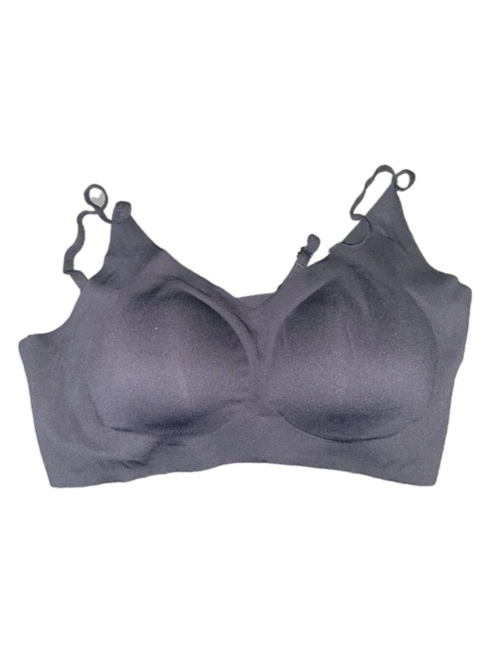 Comfortable Soft Seamless Padded Wire Free Everyday Bra Sz XXL